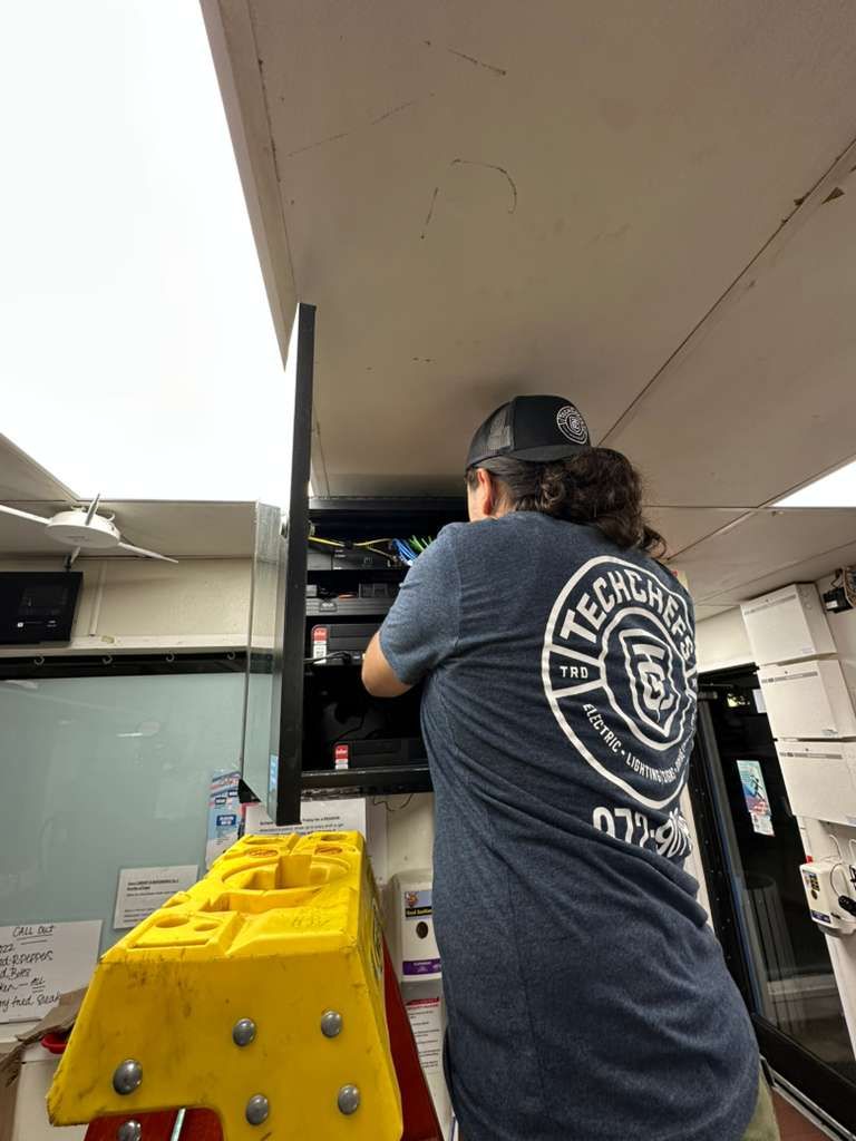Drive-thru window equipment service