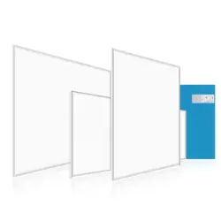White 1x4 LED flat panel light, 5000K
