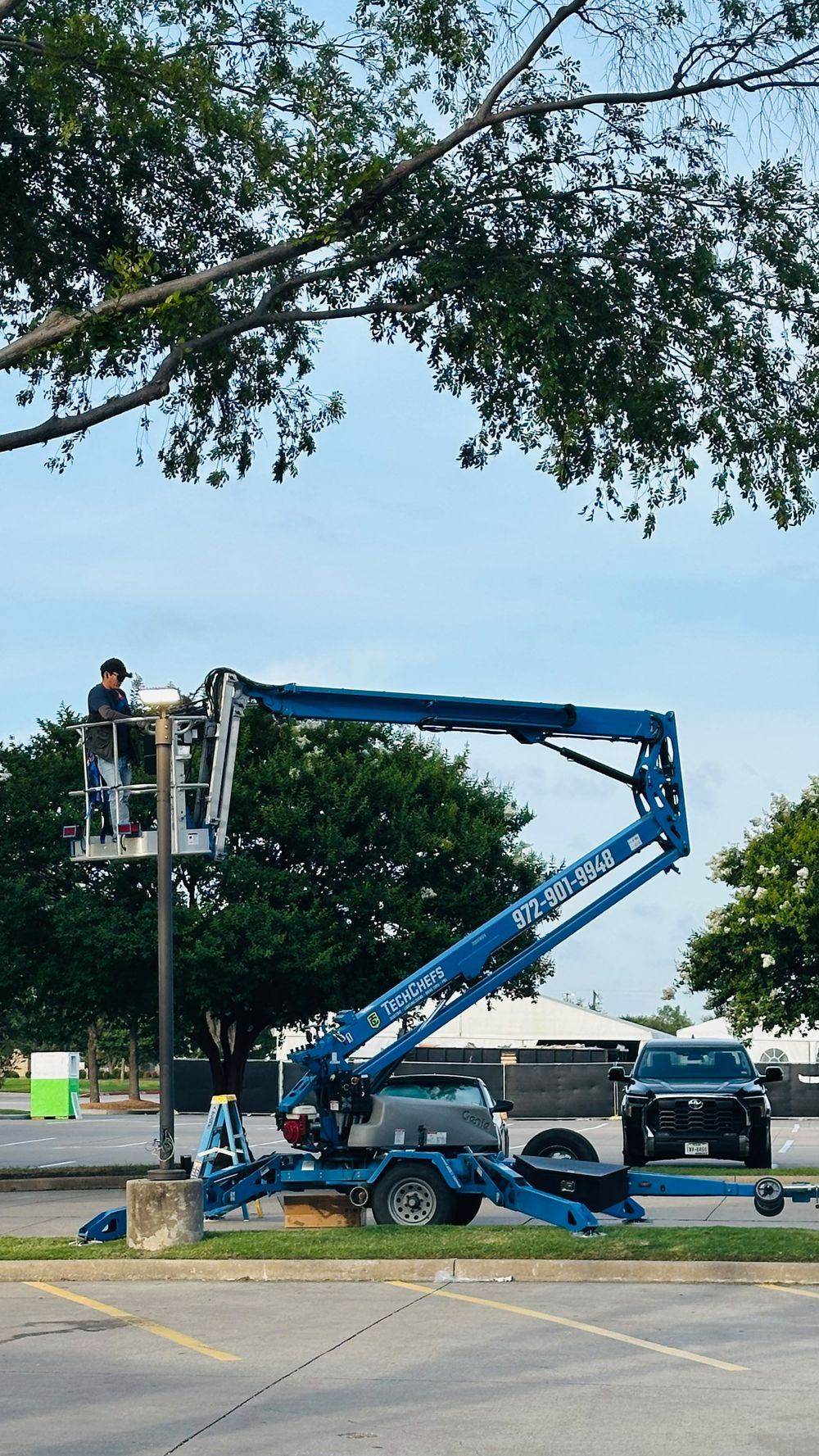 Specialty lifts reach the tight spots