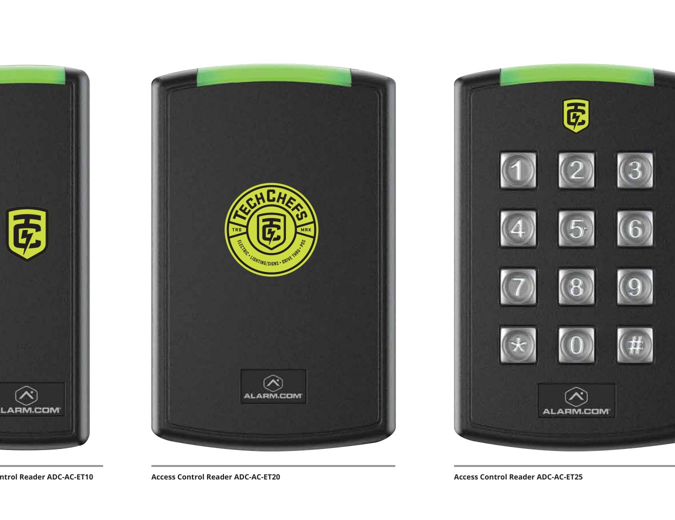 Access control readers & keypads