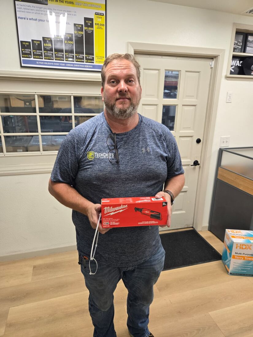 Don wins the Milwaukee — tool giveaway